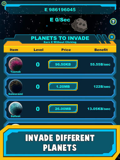 Idle Galaxy Tycoon -  Empire Clicker & Legend Wars screenshot 2