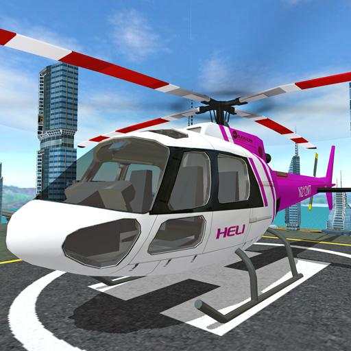 Futuristic Helicopter Rescue Simulator Flying 1.0.8
