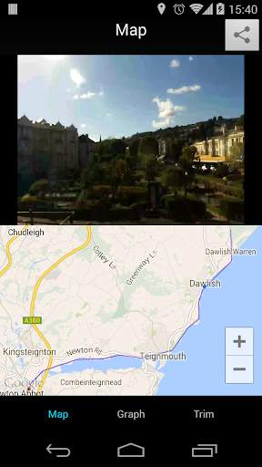 RouteShoot video and GPS app screenshot 3