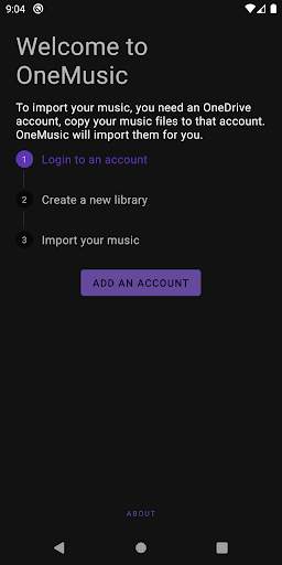 OneMusic - Cloud Music Player screenshot 1