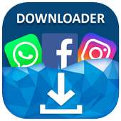 Downloader Video - Facebook Whatsapp Instagram logo
