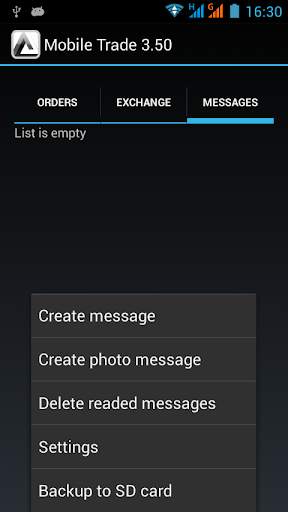 Mobile trade screenshot 5