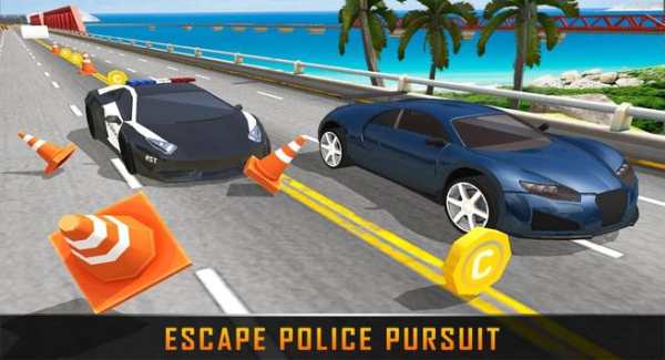 Fast Police Car Racing screenshot 2