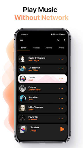 Simple Music Player Streaming screenshot 1