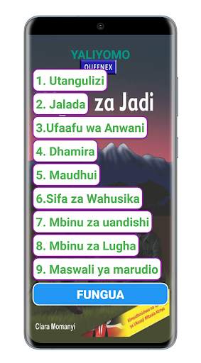 Mwongozo wa Nguu za Jadi screenshot 2