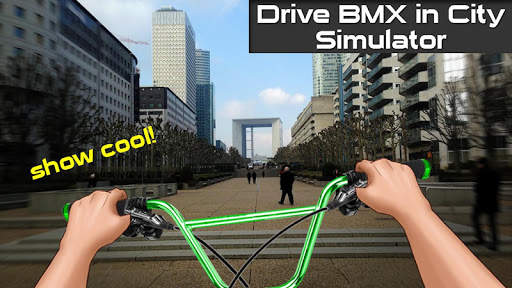 Drive BMX in City Simulator screenshot 1