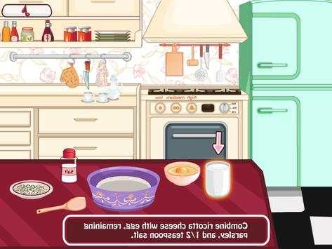 cooking games perfect lasagne screenshot 4
