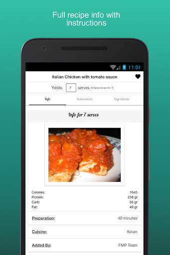 Fitness Meal Planner screenshot 4