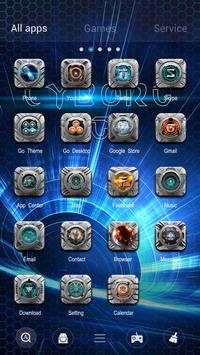 Cyborg Age GO Launcher Theme screenshot 2