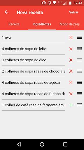 My recipes screenshot 4
