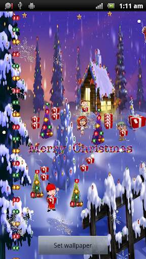 Merry Christmas Live Wallpaper screenshot 9