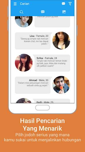 Borak : Chat & Dating Malaysia screenshot 1