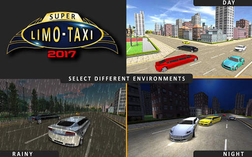 Real Limo Taxi Driver - New Driving Games 2020 screenshot 1