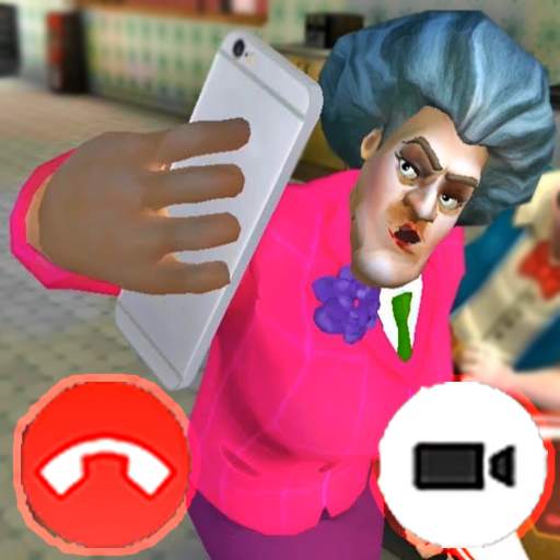Call from Scary Teacher - Video Call Simulator screenshot 3