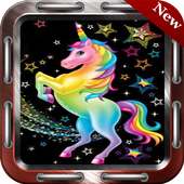 350  Unicorn Wallpaper HD logo