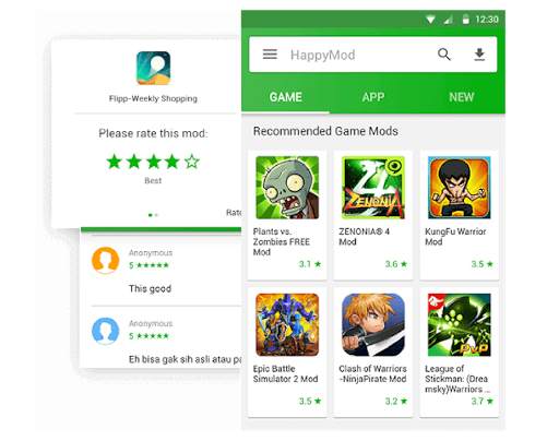 HAPPY MOD-DOWNLOAD MODS & HACKS screenshot 4