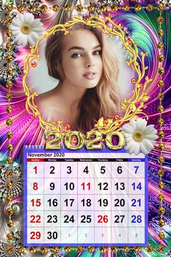 Bingkai Foto Kalender 2020 screenshot 7