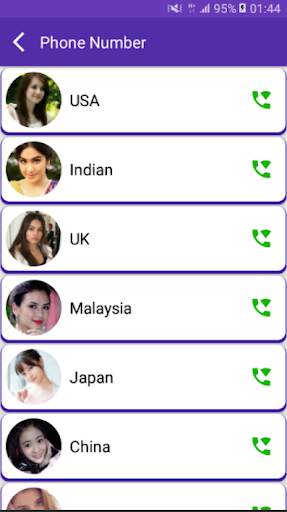 Sexy Girls Mobile Numbers For WA Chat (Prank) screenshot 1
