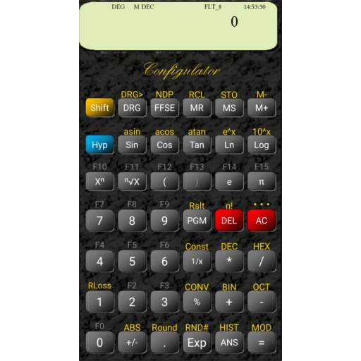 Configulator Calculator 45