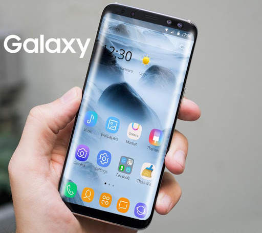 Galaxy launcher theme 2020 screenshot 1