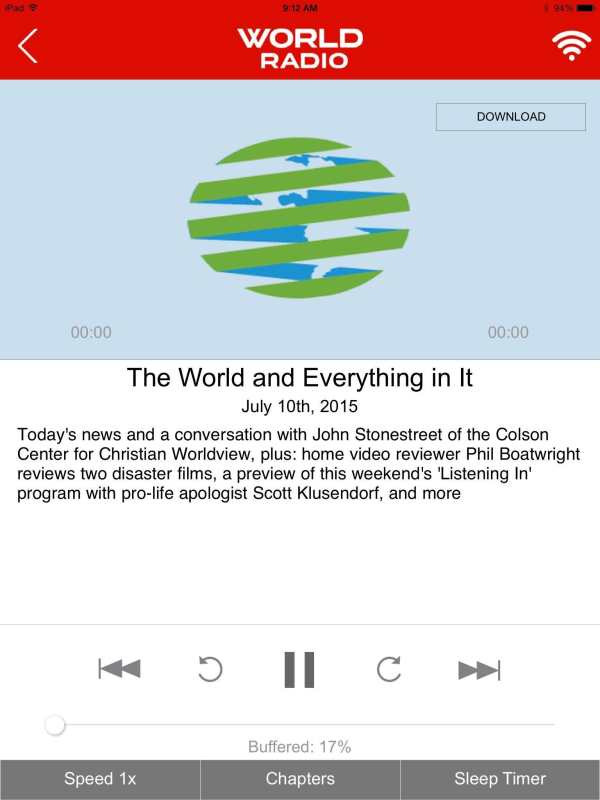 WORLD Radio screenshot 9