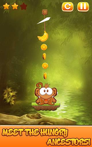 Cut The Banana: Free Monkey Rope Wrench Game screenshot 2
