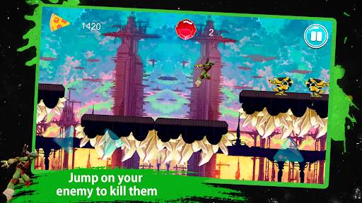Ninja Hero turtles Run screenshot 1