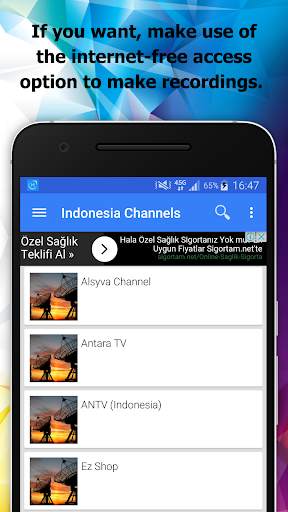 TV Indonesia Channels Info screenshot 4