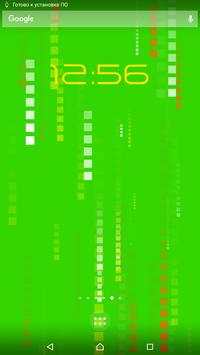Digitle clock LWP screenshot 4