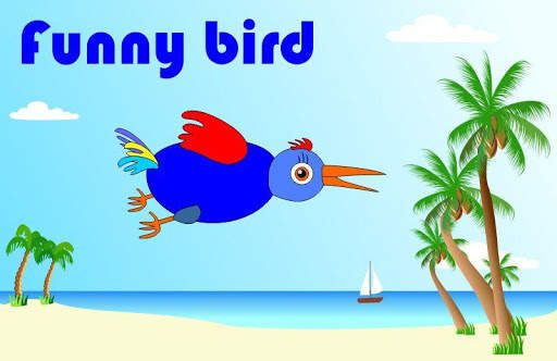 Funny Bird. At the beach screenshot 1
