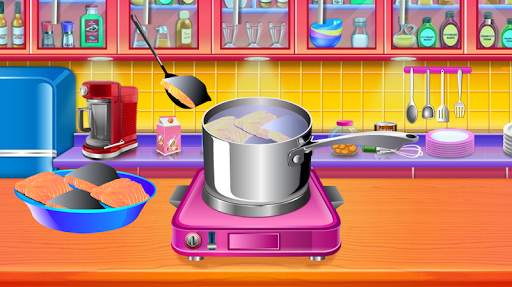 Make Salmon Fish Cakes Recipe - Cooking game screenshot 3