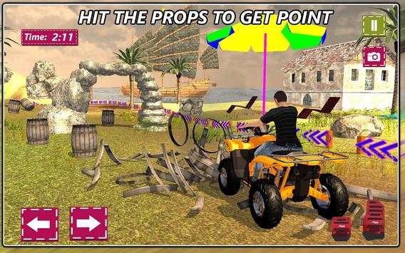 Mini Atv Beach Buggy Hill Adventure 3D screenshot 2
