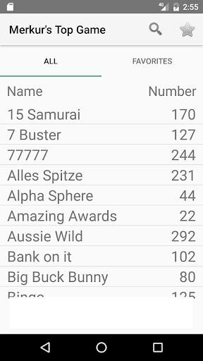 Spielothek Spieleliste screenshot 1