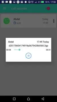 Call Recorder pro  automatic screenshot 5