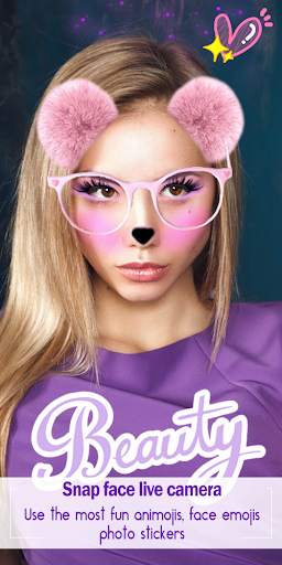 snap face – live camera Filter скриншот 2