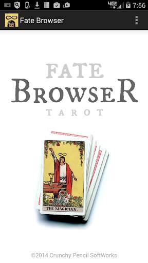 Fate Browser Tarot screenshot 1