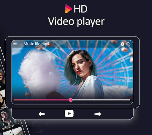 V Video Player HD 1080p Vbmv Movie Player screenshot 3
