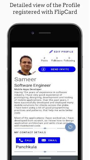 FlipCard - Real Social Media Network screenshot 5