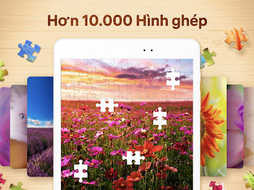 Ghép hình - Trò chơi xếp hình screenshot 10