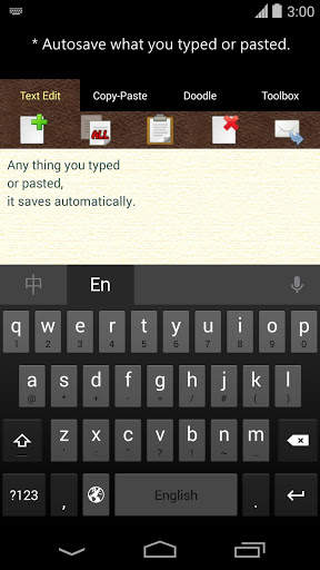 Just Notepad for Android screenshot 1