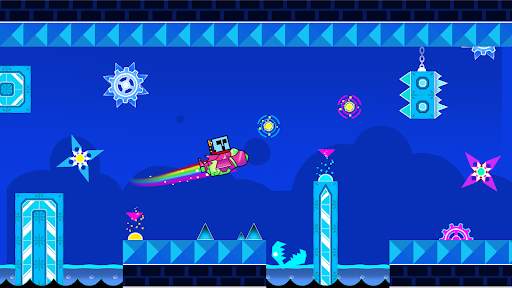 Block Dash: Jump Geometry Lite скриншот 4