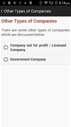 Corporate Law screenshot 4