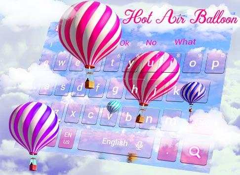 Beautiful Hot Air Balloons Keyboard screenshot 6