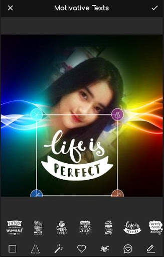Rainbow Fire Photo Frame screenshot 4