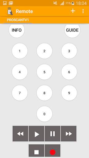 gospell set top box remote screenshot 6