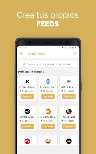 FeedsNews- Últimas noticias y Lector Rss screenshot 3