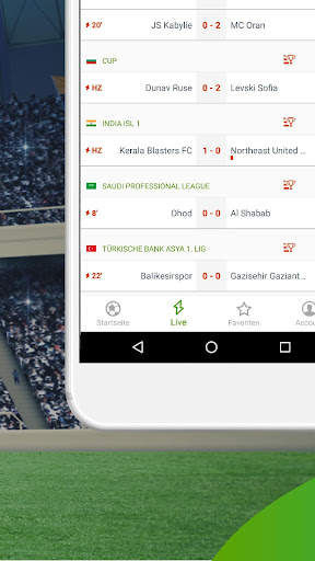 Live-ticker screenshot 6