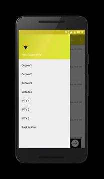 Cccam & IPTV CHAT and Download screenshot 4