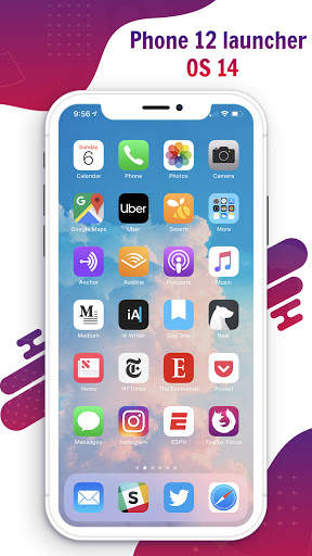 Phone 12 Launcher - OS 14 Launcher screenshot 8