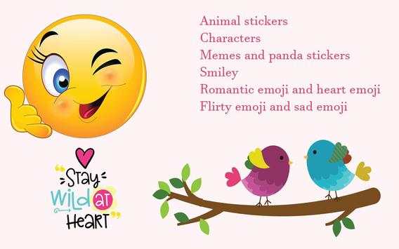 Chat Stickers & Kiss Emoji For Facebook screenshot 7